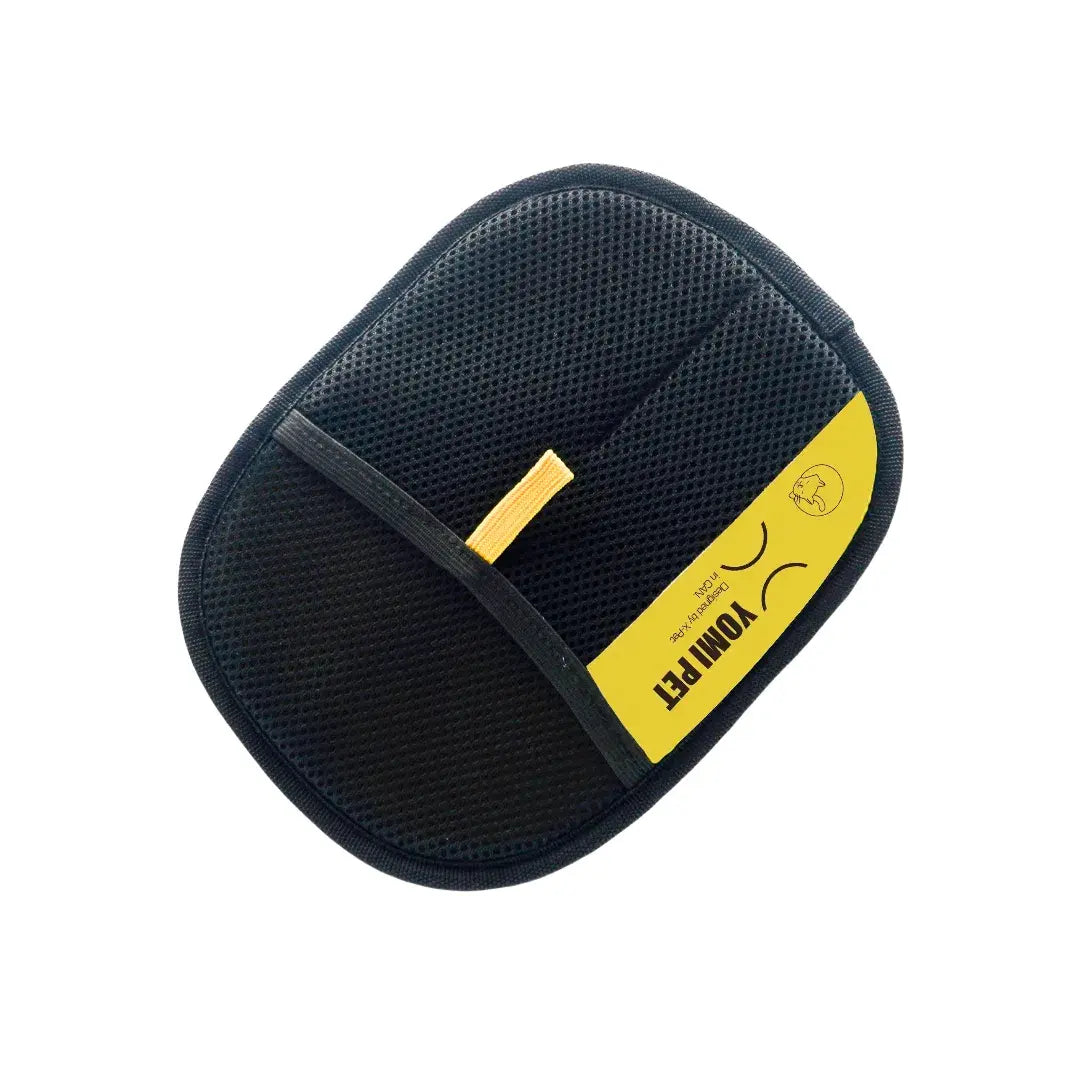 Reusable electrostatic pet hair remover cloth glove